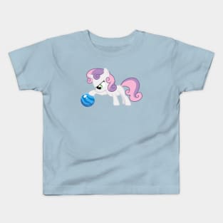 Sweetie Belle bowling Kids T-Shirt